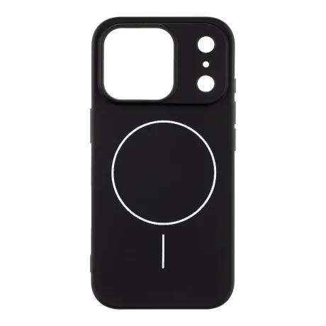 Carcasă OBAL:ME MagNetix mată TPU pentru Apple iPhone 17 Pro, neagră