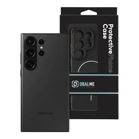 Carcasă OBAL:ME MagNetix mată TPU pentru Samsung Galaxy S26 Ultra, neagră