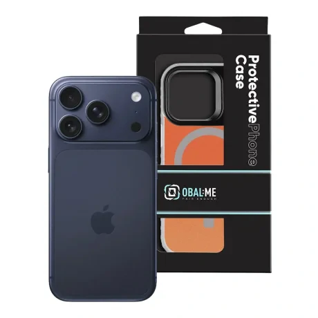 Carcasă OBAL:ME MagNetix SolarFlex pentru Apple iPhone 17 Pro, gri cupră