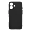Carcasă OBAL:ME mată TPU pentru Apple iPhone 17, neagră