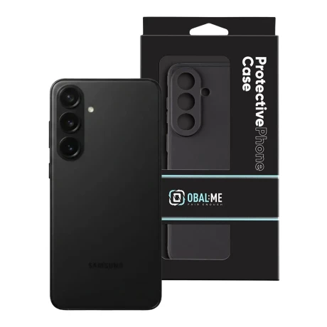 Carcasă OBAL:ME mată TPU pentru Samsung Galaxy S26+, neagră