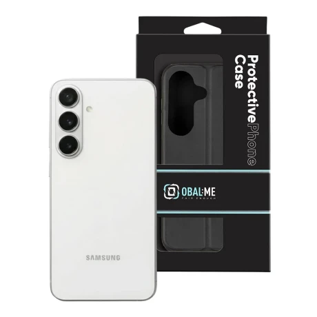 Carcasă OBAL:ME SmoothTouch pentru Samsung Galaxy S26 Neagră