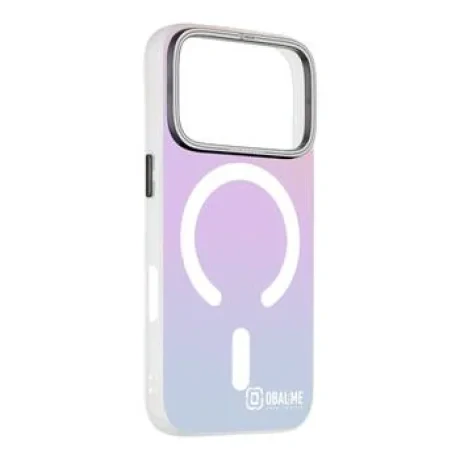 Husă OBAL:ME HoloMag pentru Apple iPhone 17 Pro, albă