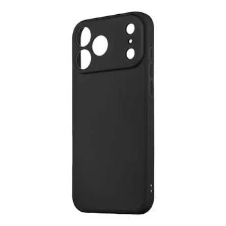 Husă OBAL:ME mată TPU pentru Apple iPhone 17 Pro Max, neagră