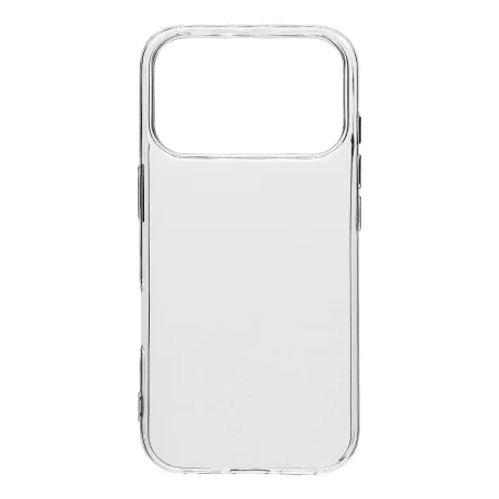 Husă OBAL:ME TPU pentru Apple iPhone 17 Pro, transparentă