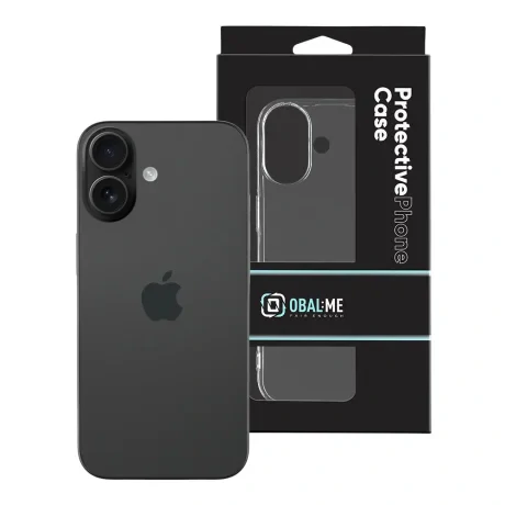Husă OBAL:ME TPU pentru Apple iPhone 17 Transparentă