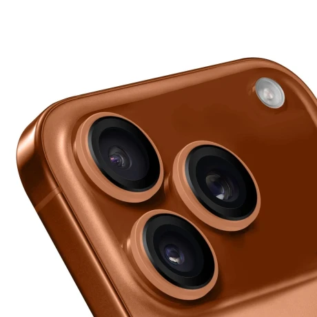 OBAL:ME Protecție de lentilă pentru Apple iPhone 17 Pro/17 Pro Max, portocaliu cosmic