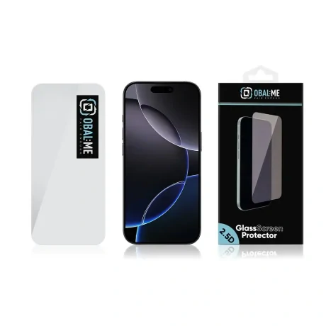OBAL:ME Sticlă securizată 2.5D pentru Apple iPhone 17 Pro Max Clear
