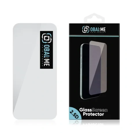 OBAL:ME Sticlă securizată 2.5D pentru Apple iPhone 17 Pro Max Clear