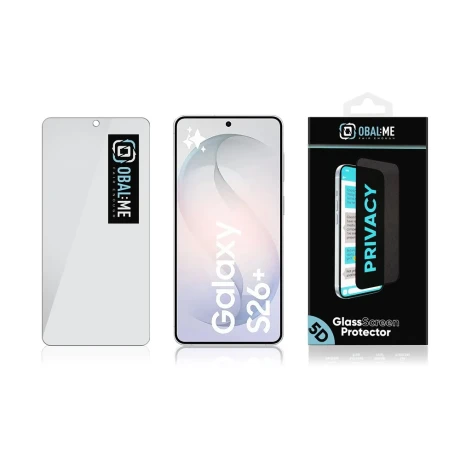 OBAL:ME Sticlă securizată 5D pentru Samsung Galaxy S26+ Negru