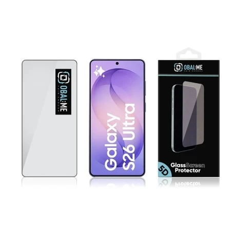 OBAL:ME Sticlă securizată 5D pentru Samsung Galaxy S26 Ultra Negru