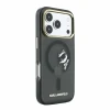 Husa spate Karl Lagerfeld IML Choupette Peekaboo Magsafe pentru iPhone 18 Pro - Negru