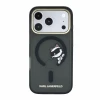 Husa spate Karl Lagerfeld IML Choupette Peekaboo Magsafe pentru iPhone 18 Pro Max - Negru