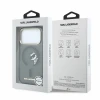 Husa spate Karl Lagerfeld IML Choupette Peekaboo Magsafe pentru iPhone 18 Pro Max - Negru