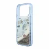 Husa spate Karl Lagerfeld Liquid Glitter Beach pentru iPhone 18 Pro Max - Albastru