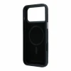 Husa spate Karl Lagerfeld PU Grained Allover Semi Wrap Magsafe pentru iPhone 18 Pro - Negru