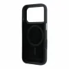 Husa spate Karl Lagerfeld PU Semi Wrap Smooth Sketch Bodies Magsafe pentru iPhone 18 Pro Max - Negru