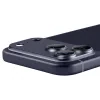 Protectie lentile camera OBAL:ME Camera Island pentru Apple iPhone 17 Pro Max - Albastru inchis (Deep Blue)
