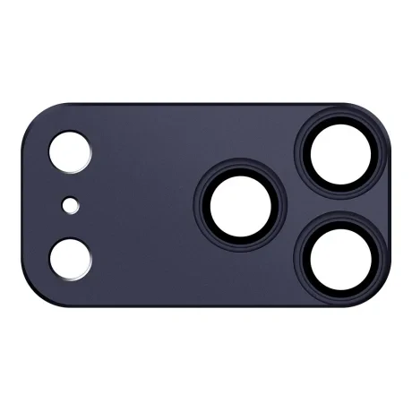 Protectie lentile camera OBAL:ME Camera Island pentru Apple iPhone 17 Pro Max - Albastru inchis (Deep Blue)
