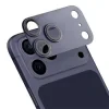 Protectie lentile camera OBAL:ME Camera Island pentru Apple iPhone 17 Pro Max - Albastru inchis (Deep Blue)