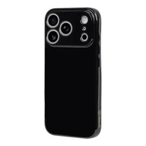 Husa OBAL:ME Glossy pentru Apple iPhone 18 Pro - Negru