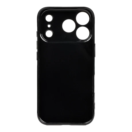 Husa OBAL:ME Glossy pentru Apple iPhone 18 Pro - Negru