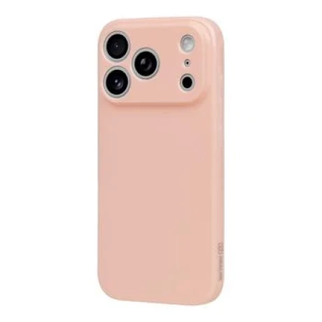 Husa OBAL:ME Glossy pentru Apple iPhone 18 Pro - Roz pudrat