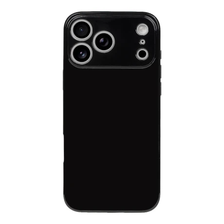 Husa OBAL:ME Glossy pentru Apple iPhone 18 Pro Max - Negru