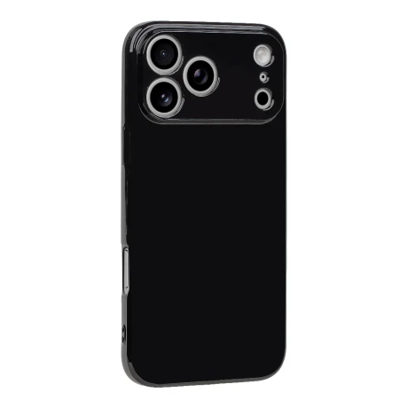 Husa OBAL:ME Glossy pentru Apple iPhone 18 Pro Max - Negru