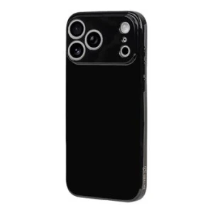 Husa OBAL:ME Glossy pentru Apple iPhone 18 Pro Max - Negru