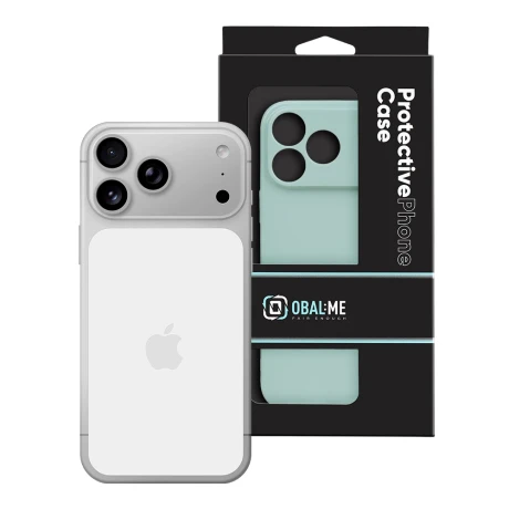 Husa OBAL:ME Glossy pentru Apple iPhone 18 Pro Max - Menta