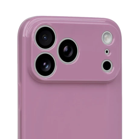 Husa OBAL:ME Glossy pentru Apple iPhone 18 Pro Max - Orhidee
