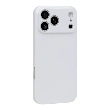 Husa OBAL:ME Glossy pentru Apple iPhone 18 Pro Max - Alb