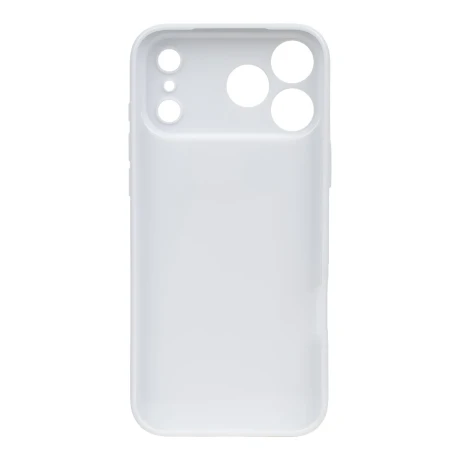 Husa OBAL:ME Glossy pentru Apple iPhone 18 Pro Max - Alb