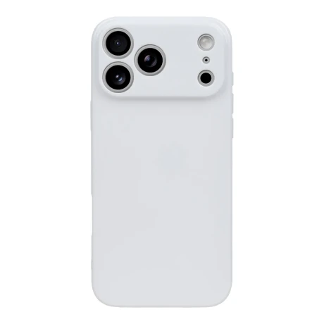 Husa OBAL:ME Glossy pentru Apple iPhone 18 Pro Max - Alb