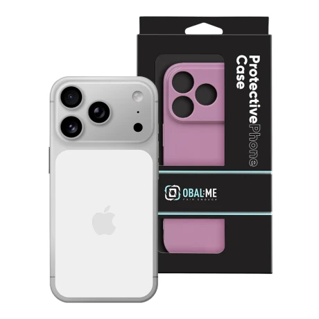 Husa OBAL:ME Glossy pentru Apple iPhone 18 Pro - Orhidee