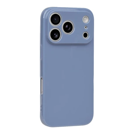 Husa OBAL:ME Glossy pentru Apple iPhone 18 Pro - Albastru lavanda
