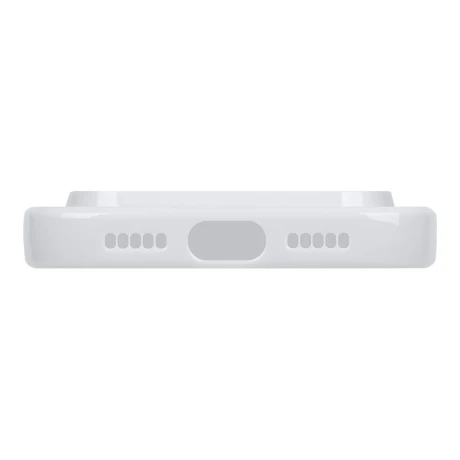Husa OBAL:ME Glossy pentru Apple iPhone 18 Pro - Alb