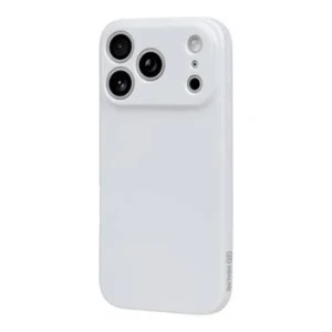 Husa OBAL:ME Glossy pentru Apple iPhone 18 Pro - Alb