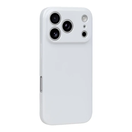 Husa OBAL:ME Glossy pentru Apple iPhone 18 Pro - Alb