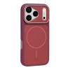 Husa OBAL:ME MagNetix Delta pentru Apple iPhone 18 Pro/17 Pro - Rosu visiniu