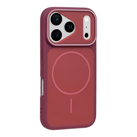 Husa OBAL:ME MagNetix Delta pentru Apple iPhone 18 Pro/17 Pro - Rosu visiniu