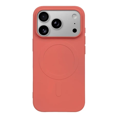 Husa OBAL:ME MagNetix Sculpt pentru Apple iPhone 18 Pro/17 Pro - Rosu caramiziu