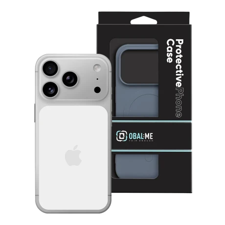 Husa OBAL:ME MagNetix Sculpt pentru Apple iPhone 18 Pro/17 Pro - Albastru ardezie
