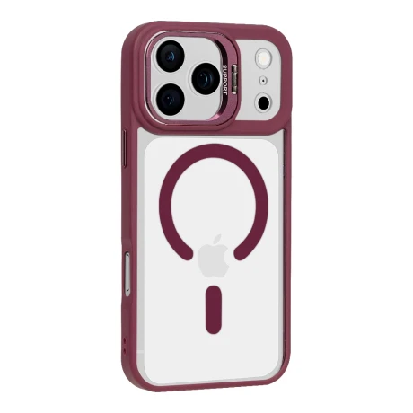 Husa OBAL:ME MagNetix Versa pentru Apple iPhone 18 Pro Max/17 Pro Max - Rosu visiniu