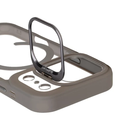 Husa OBAL:ME MagNetix Versa pentru Apple iPhone 18 Pro/17 Pro - Gri