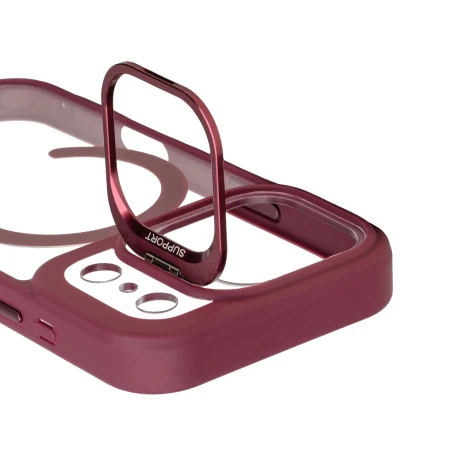 Husa OBAL:ME MagNetix Versa pentru Apple iPhone 18 Pro/17 Pro - Rosu visiniu