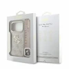 Guess PU 4G Metal Logo Strap Zadni Kryt pro iPhone 18 Pro Pink