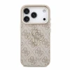 Guess PU 4G Metal Logo Strap Zadni Kryt pro iPhone 18 Pro Pink