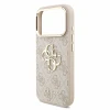 Guess PU 4G Metal Logo Strap Zadni Kryt pro iPhone 18 Pro Pink